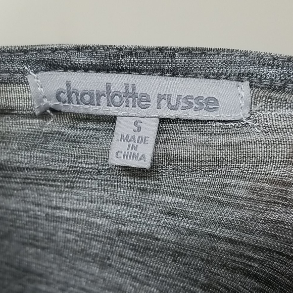 Charlotte Russe small Sequined shortsleeved blouse - Picture 5 of 8